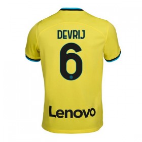 Inter Milán DE VRIJ 6 Alternativní 2022-23 - Fotbalové Dresy (S/S)